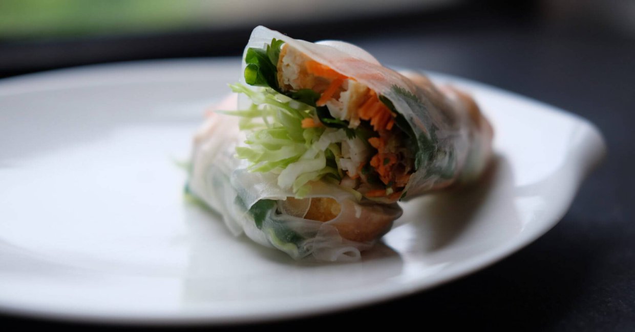 podstawowy przepis na proste Spring rolls