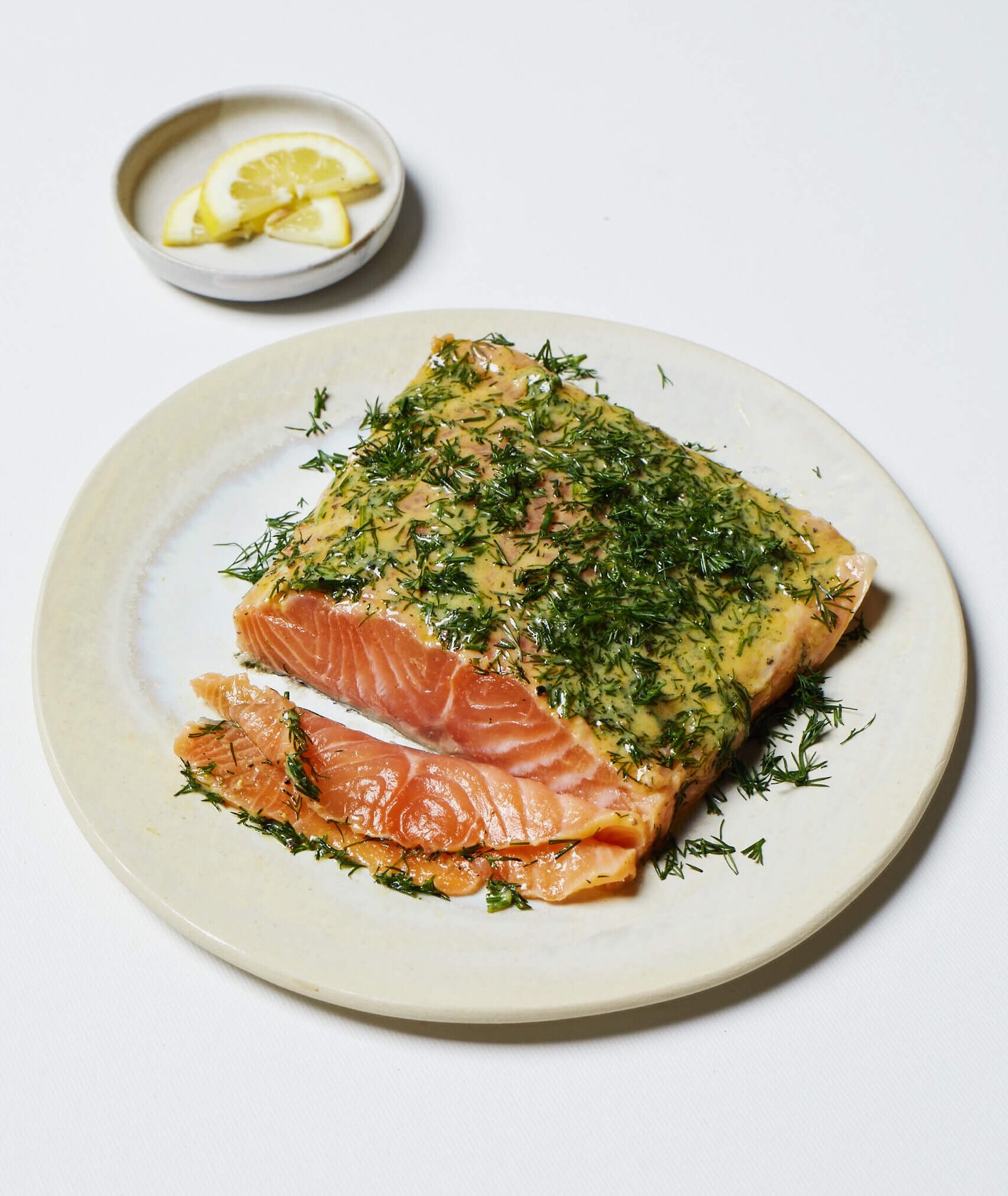 Gravlax buraczkowy z cytryną
