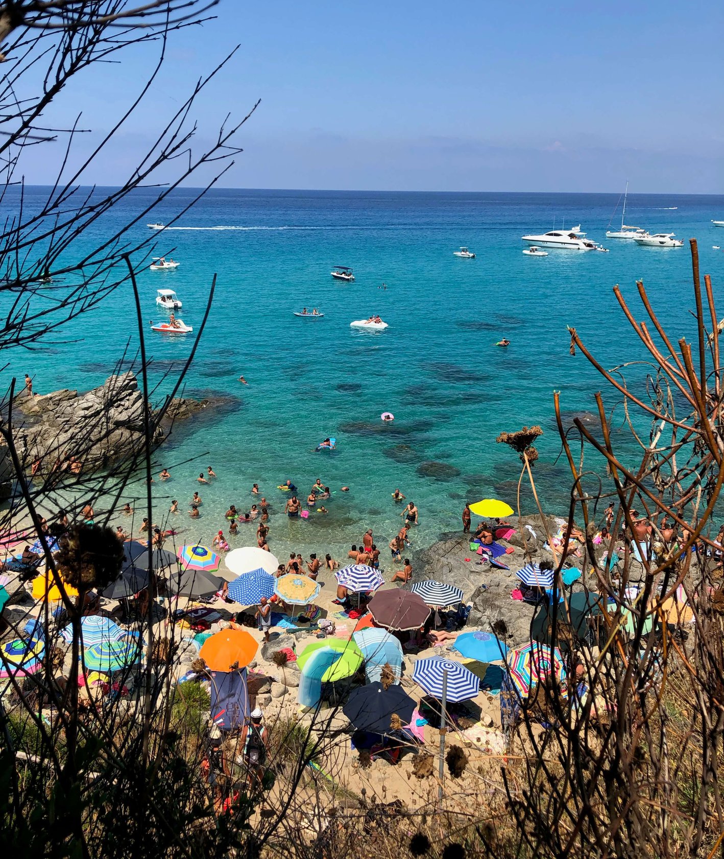 Kalabria, plaża Paradiso del Sub (fot. Olga Maj)