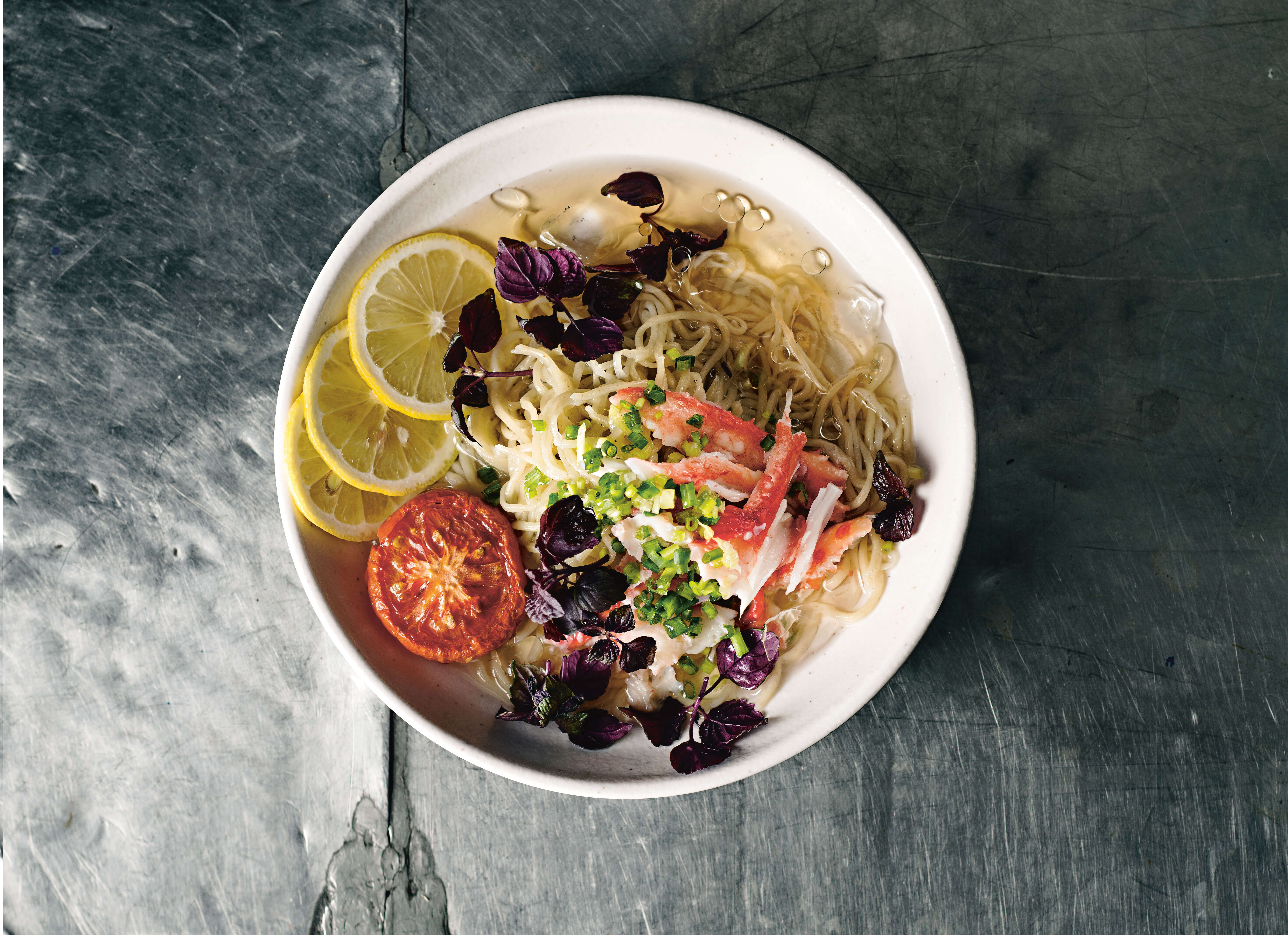 Przepis na cold dashi ramen